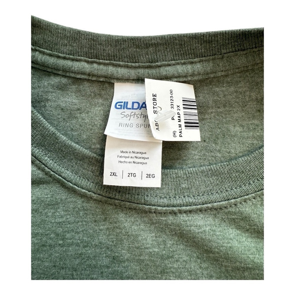 ABC Store Hawaii T-Shirt | Heathered Green | Size 2XL - Picture 5 of 9